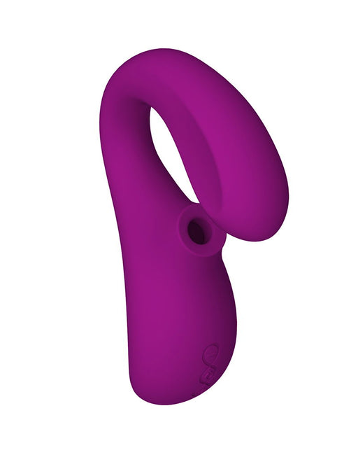 Lelo - Enigma - G-spot en Luchtdruk Vibrator - Deep Pink-Erotiekvoordeel.nl