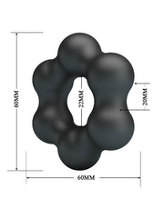 Crazy Bull - Clauzell - Cockring - Model 10 - Zwart-Erotiekvoordeel.nl