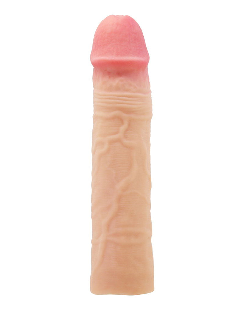 Pretty Love - Chelsey - Realistische Penis Sleeve - 225mm - Lichte Huidskleur-Erotiekvoordeel.nl