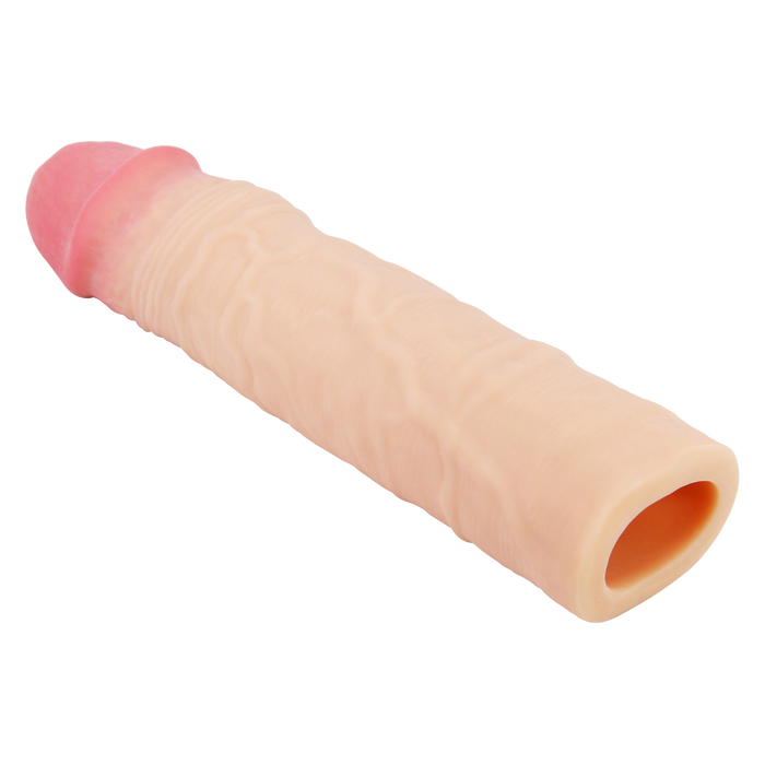 Pretty Love - Chelsey - Realistische Penis Sleeve - 225mm - Lichte Huidskleur-Erotiekvoordeel.nl