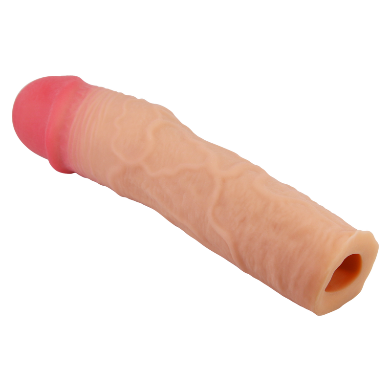 Pretty Love - Stevenson - Realistische Penis Sleeve - 205 mm - Lichte Huidskleur-Erotiekvoordeel.nl