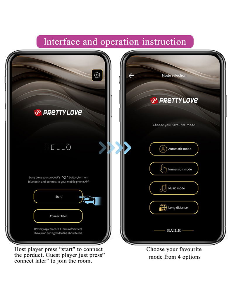 Pretty Love - Klay - Stotende Ei-vibrator - App Control - Paars-Erotiekvoordeel.nl