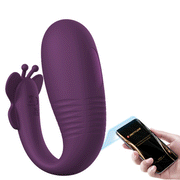 Pretty Love - Klay - Stotende Ei-vibrator - App Control - Paars-Erotiekvoordeel.nl