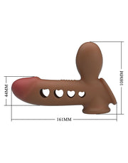 Pretty Love - Tyronn - Opblaasbare Penis Sleeve - Medium Huidskleur-Erotiekvoordeel.nl