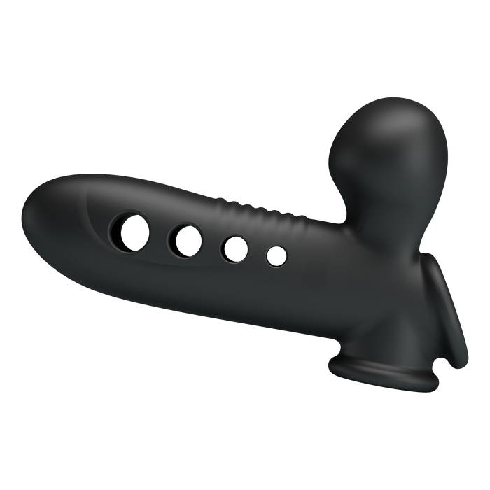 Pretty Love - Crane - Opblaasbare Penis Sleeve - Zwart-Erotiekvoordeel.nl