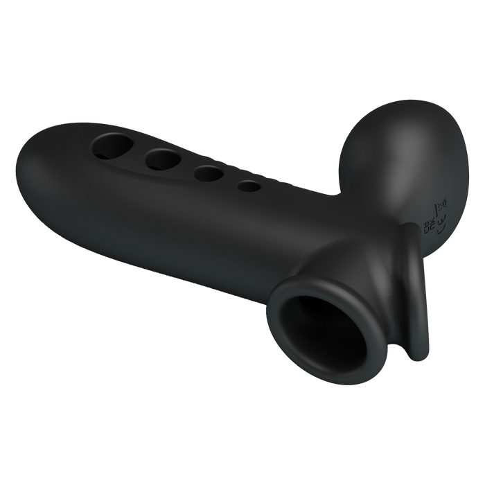 Pretty Love - Crane - Opblaasbare Penis Sleeve - Zwart-Erotiekvoordeel.nl