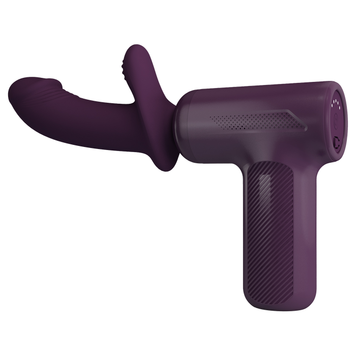 Pretty Love - DJ Scholar - Stotende Massager - Paars-Erotiekvoordeel.nl