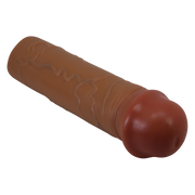 Pretty Love - Nile - Verlengde Penis Sleeve - 25mm - Bruin-Erotiekvoordeel.nl