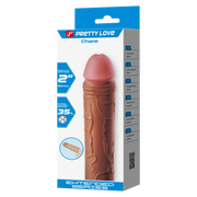 Pretty Love - Chane - Penisverlenger - 50mm - Bruin-Erotiekvoordeel.nl