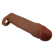 Pretty Love - Hani - Verlengende Penis Sleeve met Cockring - 50mm - Bruin-Erotiekvoordeel.nl