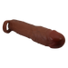 Pretty Love - Gerd - Cockring met verlengde Penis Sleeve - 75mm - Bruin-Erotiekvoordeel.nl