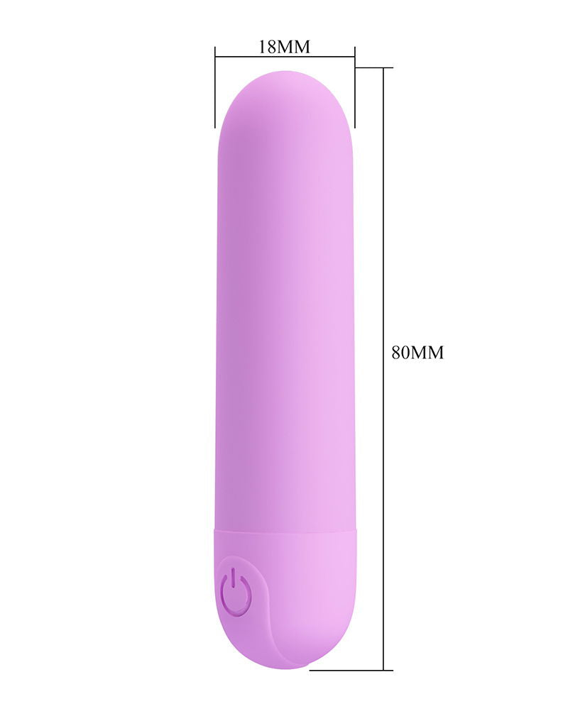 Pretty Love - Stefan - Mini Bullet Vibrator - Lila-Erotiekvoordeel.nl
