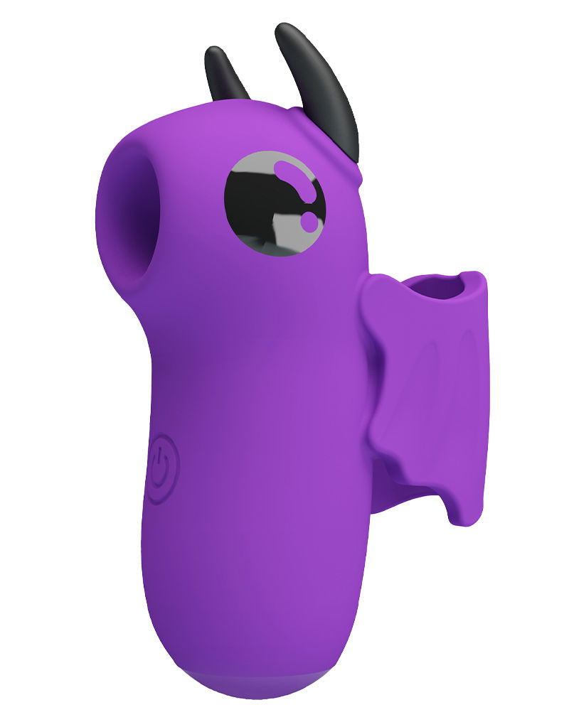 Pretty Love - Mini Fun Toys - Magic Devil - Vinger Vibrator - Paars-Erotiekvoordeel.nl