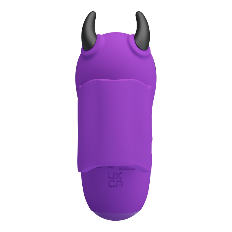 Pretty Love - Mini Fun Toys - Magic Devil - Vinger Vibrator - Paars-Erotiekvoordeel.nl