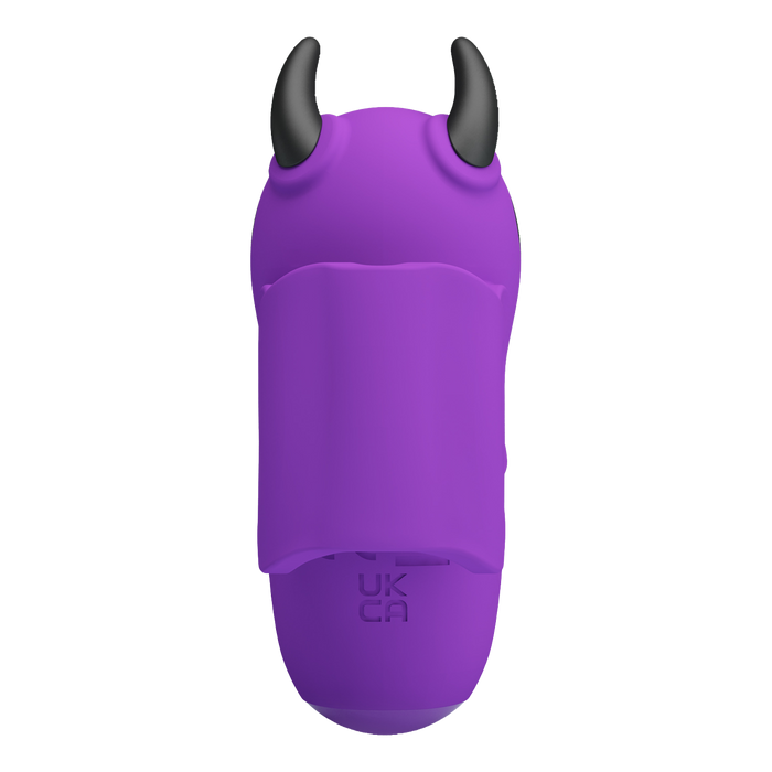 Pretty Love - Mini Fun Toys - Magic Devil - Vinger Vibrator - Paars-Erotiekvoordeel.nl