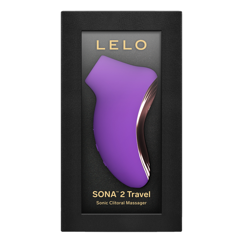 Lelo - Sona 2 Travel - Luchtdruk Vibrator - Paars-Erotiekvoordeel.nl