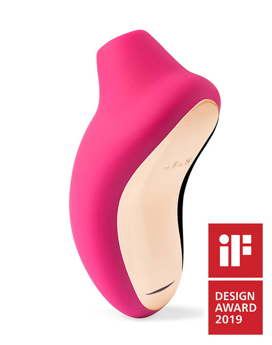 Lelo - Sona Cruise - Luchtdruk Vibrator - Deep Pink-Erotiekvoordeel.nl