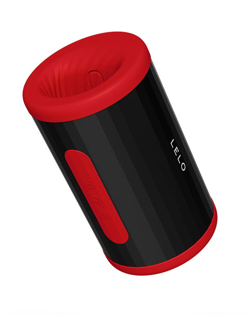 LELO - F2S™ Double Sonic - Soniczny Masturbator & Stroker - Czerwony-Erotiekvoordeel.nl