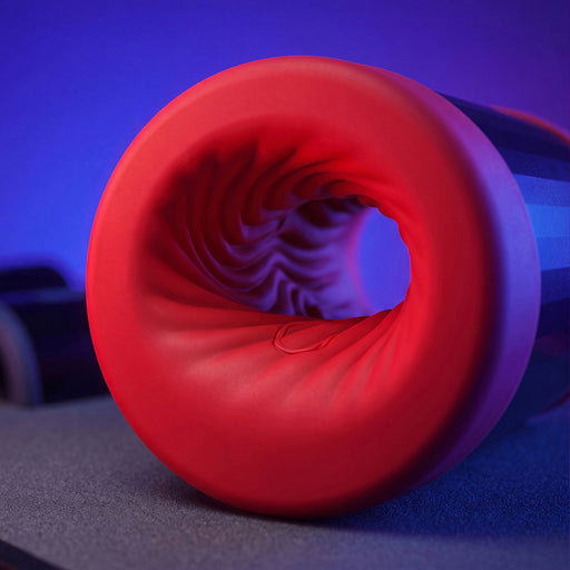 LELO - F2S™ Double Sonic - Soniczny Masturbator & Stroker - Czerwony-Erotiekvoordeel.nl