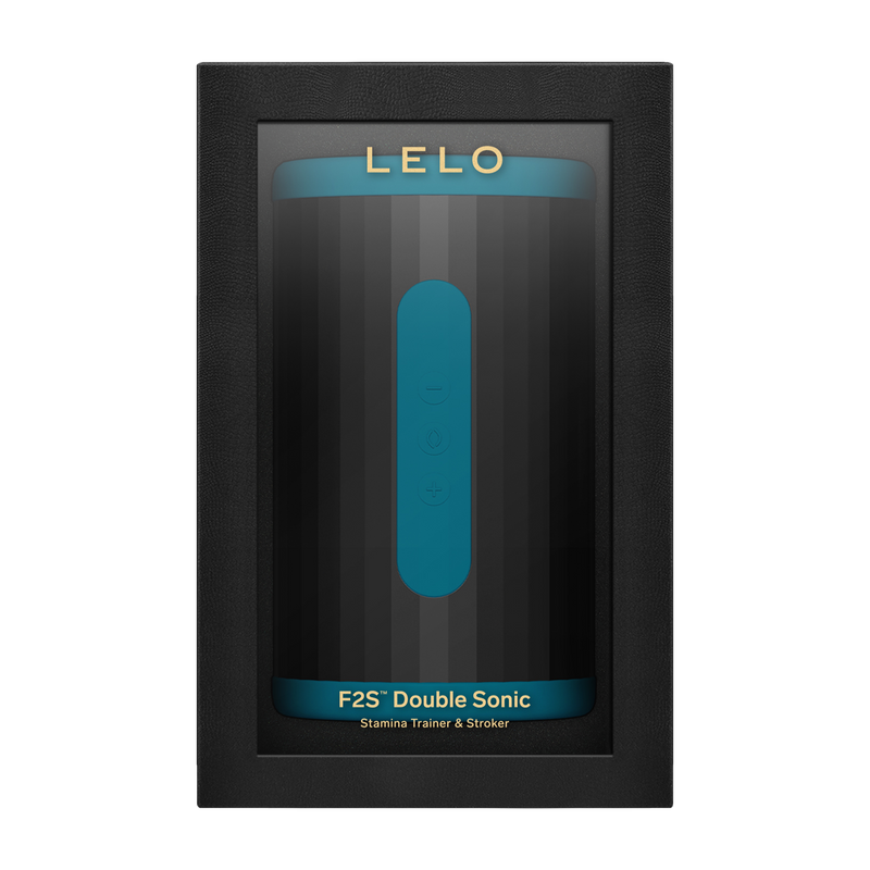 LELO - F2S™ Double Sonic - Schallwellen-Masturbator & Stroker - Blaugrün-Erotiekvoordeel.nl