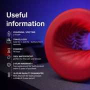 LELO - F2S™ Double Sonic - Schallwellen-Masturbator & Stroker - Blaugrün-Erotiekvoordeel.nl