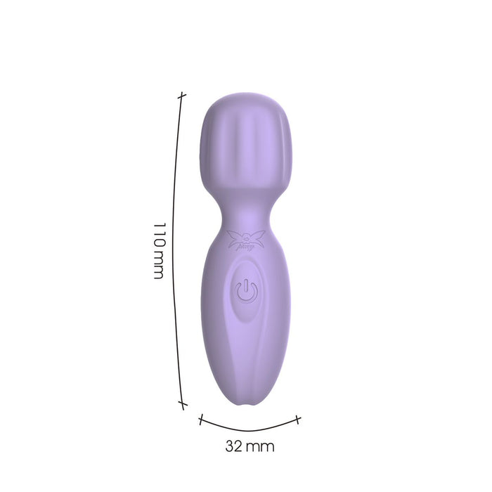 Pixey 2GO - Mini Wand Vibrator - Lila-Erotiekvoordeel.nl