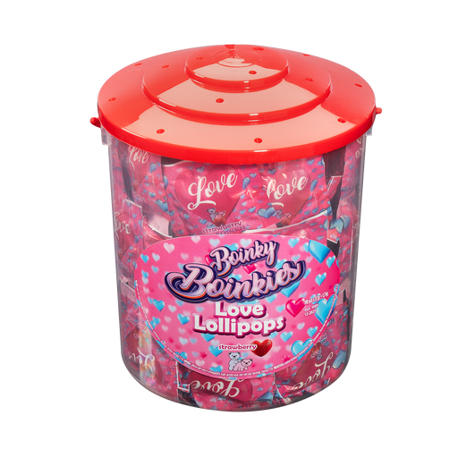 Boinky - Aphrodisiac Lollipops - Pink Bucket - 100 Pieces - Erotiekvoordeel.nl
