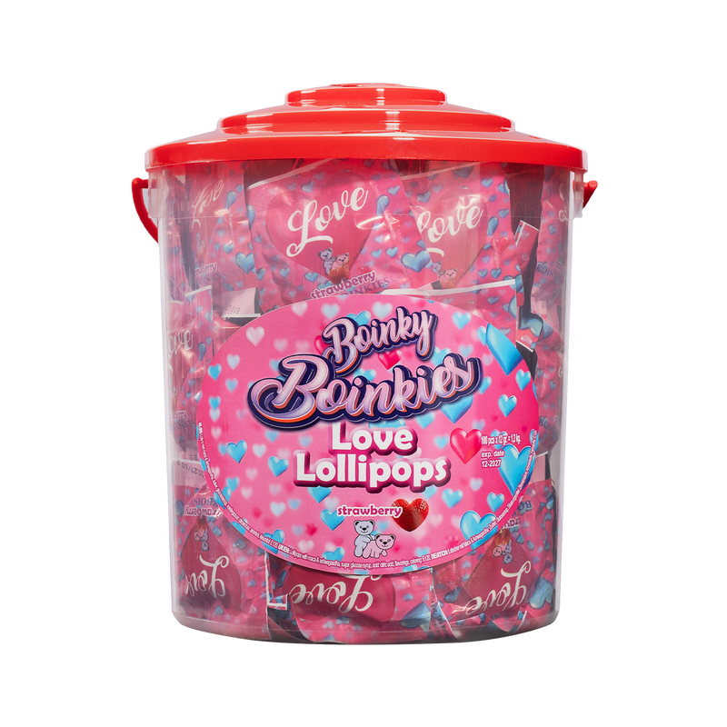 Boinky - Lolly's Roze Emmer - 100 stuks-Erotiekvoordeel.nl