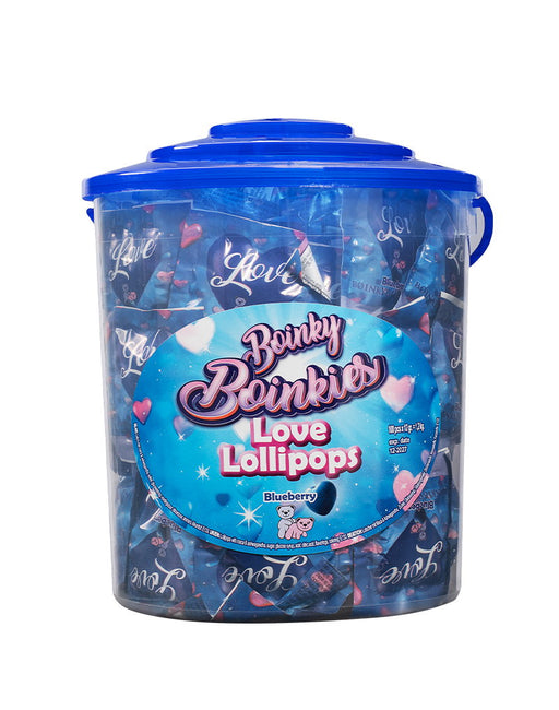 Boinky - Aphrodisiac Lollipops - Blue Bucket - 100 pieces - Erotiekvoordeel.nl