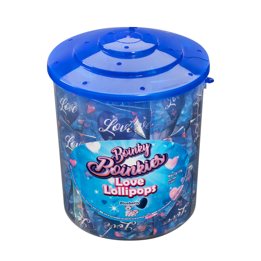 Boinky - Aphrodisiac Lollipops - Blue Bucket - 100 pieces - Erotiekvoordeel.nl