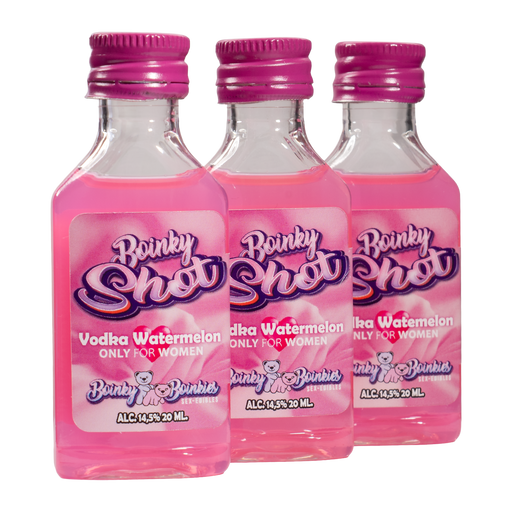 Boinky - Boinky Shots Vodka Watermelon - 14.5% Alcohol Content - 10 x 20 ml - Erotiekvoordeel.nl