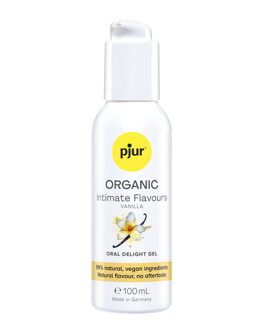 pjur - ORGANIC - Intimate Flavours - Oral Delight Gel - Vanille - 100 ml-Erotiekvoordeel.nl