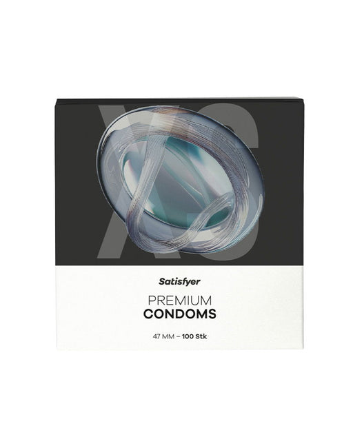 Satisfyer - Condooms - Size 47 mm - XS - 100 stuks-Erotiekvoordeel.nl
