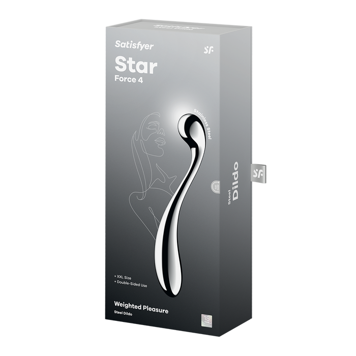 Satisfyer - Star Force 4 - RVS Dildo-Erotiekvoordeel.nl
