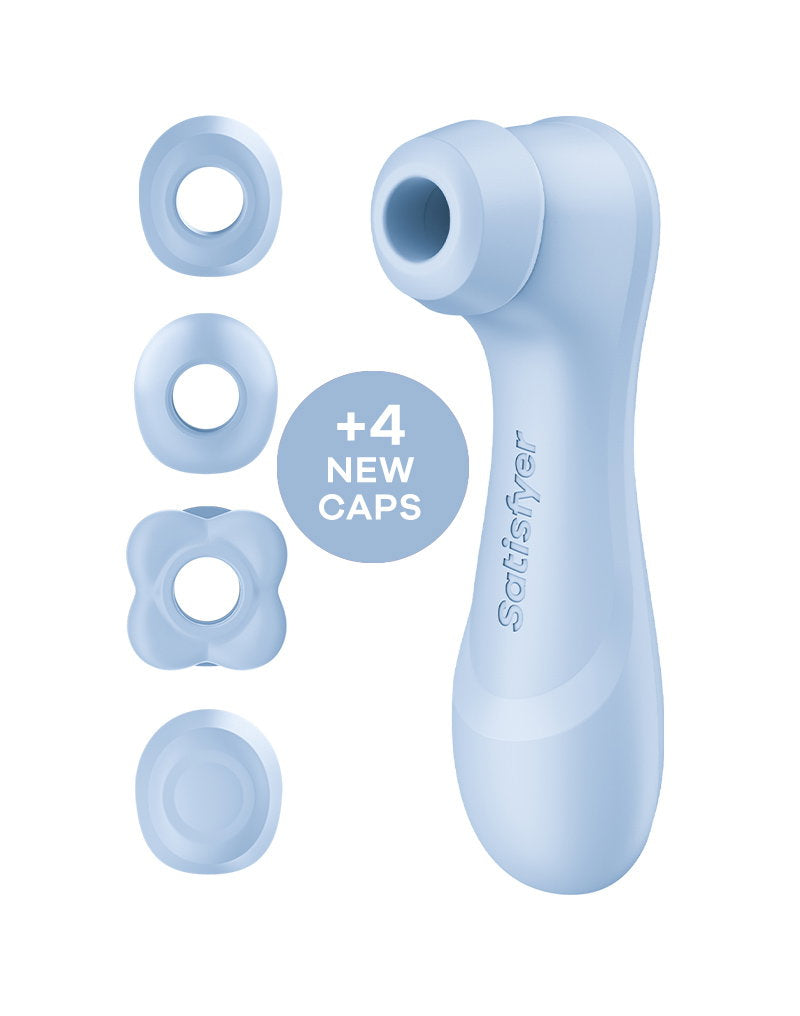 Satisfyer - Pro 2 Generation 4 - Double Druckwellen-Vibrator - Hellblau - Erotiekvoordeel.nl