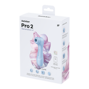 Satisfyer - Pro 2 Generation 4 - Double Druckwellen-Vibrator - Hellblau - Erotiekvoordeel.nl
