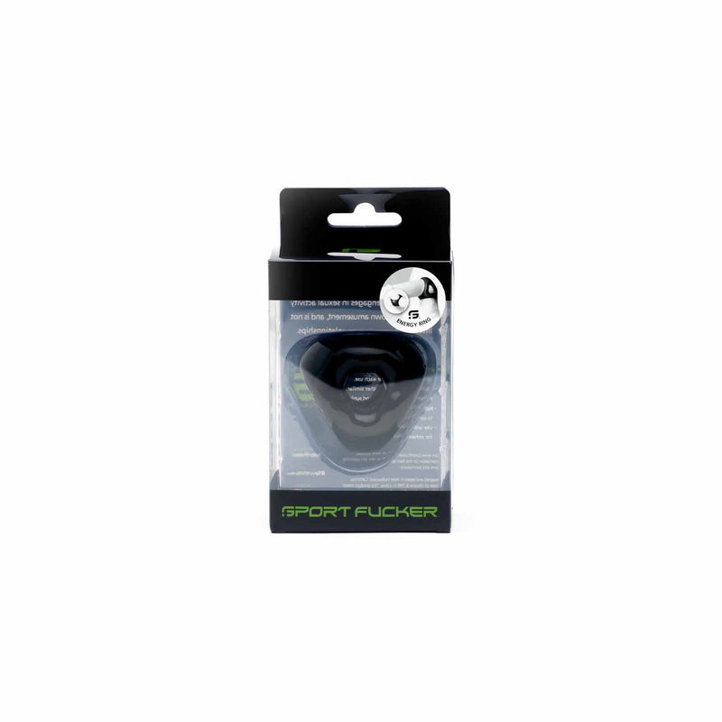 Sport Fucker - Energy - Cockring - Zwart-Erotiekvoordeel.nl