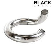 Black Label - Magnetische Donut Cockring - RVS-Erotiekvoordeel.nl