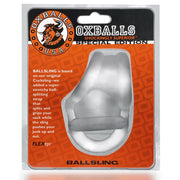 Oxballs - Ballsling Met Ballsplitter - Clear Ice-Erotiekvoordeel.nl