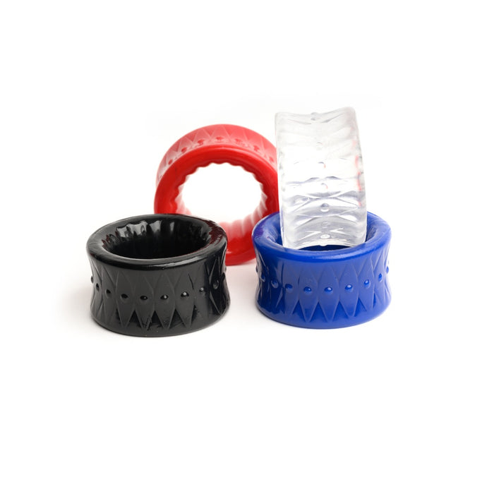 Sport Fucker - Low Stack - Reversible Ball Stretcher - Zwart-Erotiekvoordeel.nl