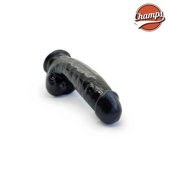 Champs - Tommy Original Dildo - 15 cm - zwart-Erotiekvoordeel.nl