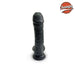 Champs - Henry Original Dildo - 17.5 cm - zwart-Erotiekvoordeel.nl