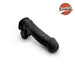 Champs - Ferry Dual Density Dildo - 17 cm - Zwart-Erotiekvoordeel.nl