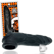 Oxballs - Dicker - Ultra-Slim Penis Sleeve - Black Ice-Erotiekvoordeel.nl