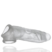 Oxballs - Dicker - Ultra-Slim Penis Sleeve - Clear Ice-Erotiekvoordeel.nl