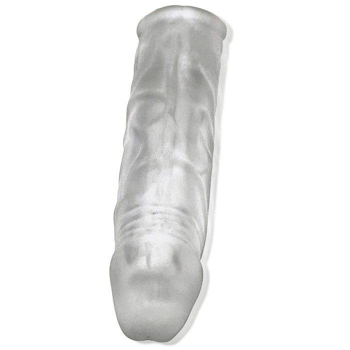 Oxballs - Dicker - Ultra-Slim Penis Sleeve - Clear Ice-Erotiekvoordeel.nl