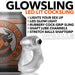 [SIL/TPR] GLOWSLING LED Cocksling Clear Ice-Erotiekvoordeel.nl