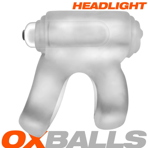 [SIL/TPR] HEADLIGHT LED Shaft Holster Clear Ice-Erotiekvoordeel.nl
