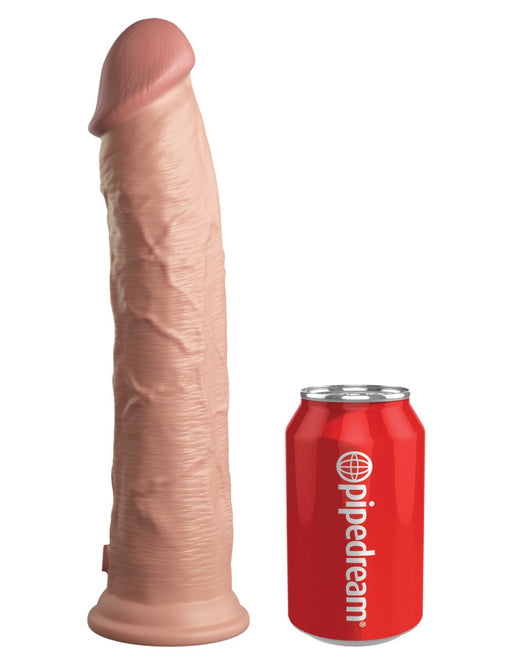 Pipedream - King Cock - Dual Density Dildo - 28 cm - Lichte Huidskleur-Erotiekvoordeel.nl