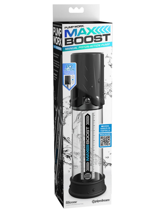 Pipedream - Pump Worx Max Boost- Zwart-Erotiekvoordeel.nl